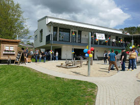 Einweihung der Katholischen Kindertagesstätte St. Vinzenz 2023 (Foto: Karl-Franz Thiede)